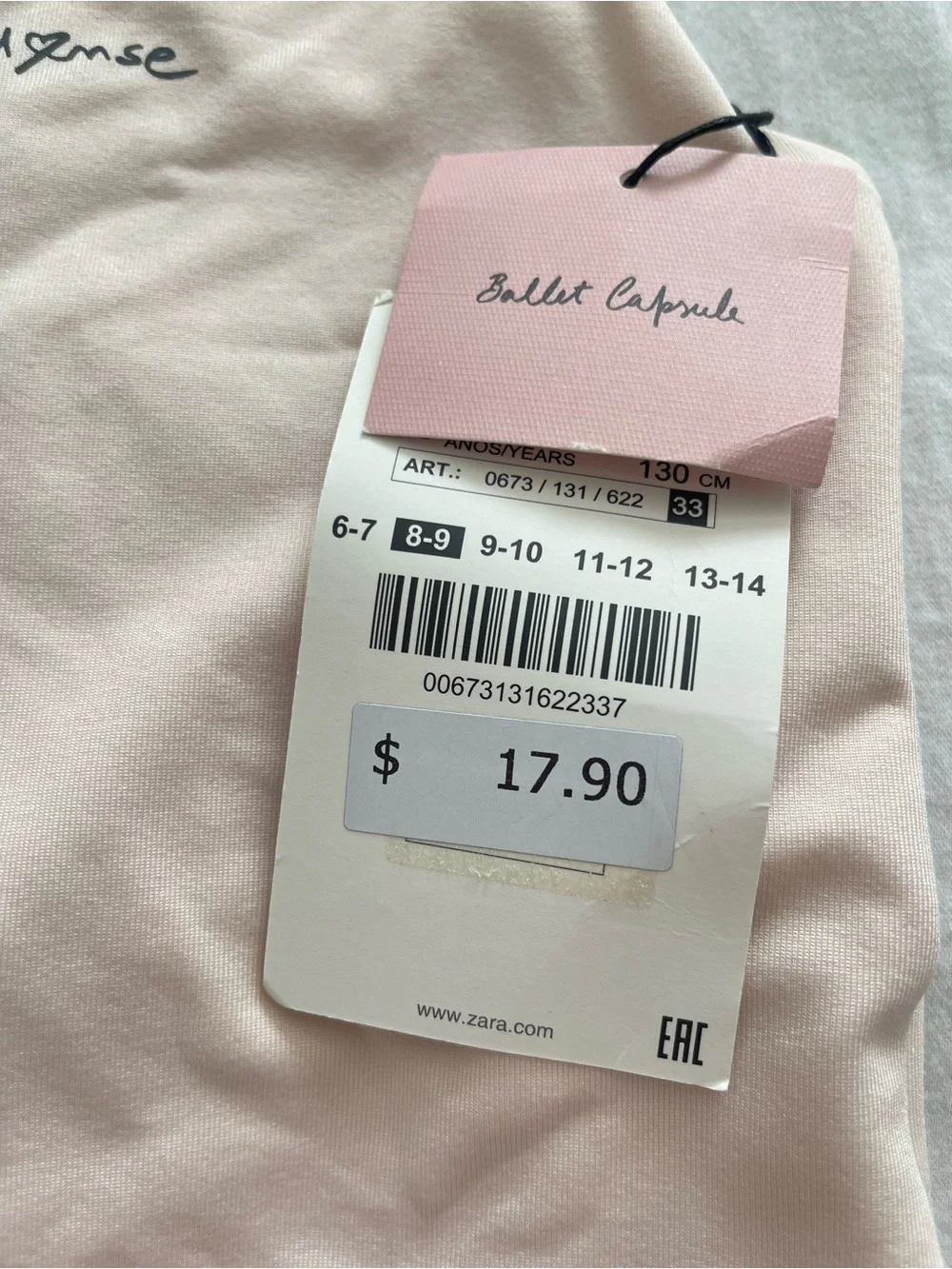 Zara Kids Limited Edition Ballet leotard - Set of 2